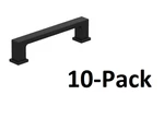 *10-PACK* Amerock Bridgeport 3-3/4 In. Matte Black Cabinet Bar Pulls 10BX37031MB. Fixed Price $29.99.