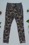 Signature Studio Velvet Burnout Paisley Pants Women Pull On Stretch Goth Boho. Fixed Price $19.99.