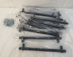Lot Of Liberty Bar Pull 7-9/16" Center-to-center Wrapped Matte Black 192MM. Fixed Price $44.89.