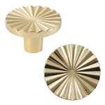 6 Pack Bright Gold Cabinet Knobs Kitchen Pulls With Vintage Cupboard .... Fixed Price $35.90.