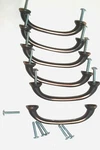 7 Hickory Hardware P2281-OBH Handles W/ Screws Two Knobs With Similar Finish. Fixed Price $19.99.