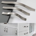 Modern Kitchen Cabinet Pulls Aluminum Alloy Cupboard Drawer Handles Hardware Lot. Fixed Price $9.20.