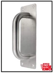 Rannb Door Pull Plate With Handle Stainless Steel Commercial. Fixed Price $13.61.