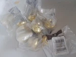 6 Belwith #P770-3 Polished Brass 1-1/8" Cabinet Knob Pulls. Fixed Price $25.99.
