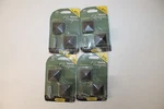 Lot Of 4 Two Pack Stanley Home Designs 1.25 Inch Square Oil Rubbed Bronze Knobs. Fixed Price $14.95.