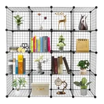 16-CUBE Organizer Storage Shelves Wire Origami. Fixed Price $47.00.