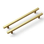 6-PACK Goo-ki 6-1/4" Hole Center Cabinet Pulls Brushed Brass, Drawer Hardware. Fixed Price $17.00.