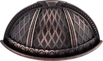 Top Knobs TK172TB Trevi Cup Pull 1/2" (c-c) Tuscan Bronze. Fixed Price $20.34.