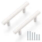 Probrico 30 Pack 64MM White Stainless Steel Kitchen Cabinet Handles Pulls. Fixed Price $43.50.