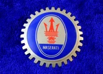Maserati Grille Badge Emblem Accessory Italy 3200 3500 Quattroporte Ghibli Bora. Fixed Price $35.00.