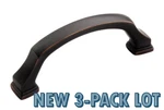 New 3-PACK Lot Amerock BP55343ORB Revitalize Cabinet Pull Oil Rubbed Bronze 3". Fixed Price $18.74.