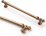 Champagne Bronze Cabinet Handles - 10 Pack 7.5 Inch Brushed Brass Pulls. Fixed Price $91.99.