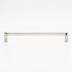 Hapny Home K573 Knurled 8" Center To Modern Industrial - Nickel. Fixed Price $44.80.