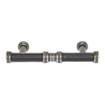 Laurey Sirocco 3" Ctr Cabinet Bar Pull Silverado Black Leather Center 59815. Fixed Price $9.31.