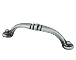 9 Drawer Pulls Handles Brushed Antique Pewter Euro Traditions Berenson New. Fixed Price $27.99.