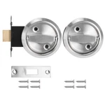 Home Bathroom Doublesided Lock 304 Stainless Steel Ring Handle Door. Fixed Price $25.70.