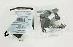Style Selection Flush Self-closing Cabinet Hinge Black 2.75IN X 1.75IN, Lot Of 8. Fixed Price $19.00.