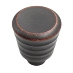 Amerock Crosley Oil Rubbed Bronze 1" Round Cabinet Knob Pull BP53703-ORB. Fixed Price $5.52.