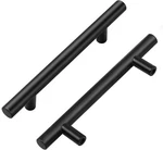 Home Expert 10 Pack 4" Matte Black Cabinet Handles Pulls Kitchen Drawer. Fixed Price $31.60.