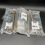 4-PACK Franklin Brass Francisco Bar Pull 5-IN P29618-CZ-C Champagne Bronze. Fixed Price $6.99.