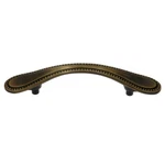 Lot Of Amerock BP223 Dark Brass Beaded Arch Pull Drawer Handle 3" Centers. Fixed Price $9.49.