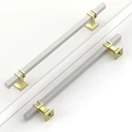 10 Pack 7.5 INCH(192MM) Cabinet Handles Brushed Nickel Gold Kitchen Satin.... Fixed Price $59.92.