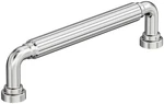 Amerock BP37703 Cowrie 5-1/16" Center To Fluted Handle Chrome. Fixed Price $14.99.