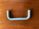 Contempo Steel 3" Cabinet Handle Pull Satin 6 Pc With Screws. Fixed Price $18.00.