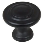 Gliderite 1-1/4" Classic Round Cabinet Drawer Knob Matte Black- 5415-MB-1 10PC. Fixed Price $29.99.