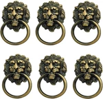 6 Pack Lion Head Knob Pull Handle For Dresser Drawer Cabinet Jewelry Box With. Fixed Price $16.95.