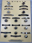 Elements Drawer Pull Handle Knob Assortment From Display 29 Pieces. Fixed Price $17.99.
