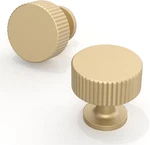 10 Pack Brushed Gold Kitchen Cabinet Knobs Pulls Drawer Ha. Fixed Price $30.99.