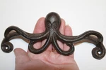 2-OCTOPUS Drawer Pulls,nautical Home Decor,dresser HARDWARE,HANDLES,HW-19. Fixed Price $24.84.