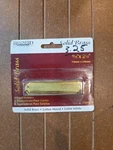 4 Solid Brass Brainerd Card Holder Drawer Cabinet Label Tag 736XC. Fixed Price $9.89.