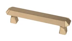 Lot Of 5 Franklin Brass 3-3/4" P41761K-CZ-C Cabinet Pulls Champagne Bronze. Fixed Price $25.00.