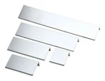 Silverline Chrome Plated Finger Edge Pulls Aluminum Cabinet Door Handle. Fixed Price $89.95.