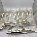 14 X Amerock Allison 5 3/4 Length 1/8 Polished Brass Pull (new And Open). Fixed Price $25.37.