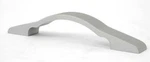 Case Of 25 Decorative Silver Cabinet Handles 6-1/4" Anodized Aluminum Hafele. Fixed Price $16.75.