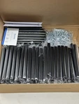 Ravinte 60 Pack 5 Inch Center Kitchen Square Cabinet Handles Matte Black Pulls. Fixed Price $59.99.