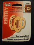 Prime-line U9529 Brass-plated Steel Nesting Design Bore Adapter Ring 2-1/8 In.. Fixed Price $8.00.