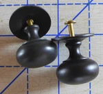 Jvj Hardware Classic Plymouth Knob #34420 Orb Pack Of 9 Oil Rubbed Bronze. Fixed Price $25.99.