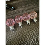 4 Xl Baby Pink Cabinet/door Non-turnable Knobs. Fixed Price $25.00.
