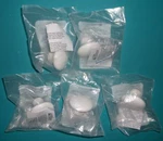 Liberty 1.5 Inch Ceramic Mushroom Knob Drawer Pulls Lot Of Cabinet Door Arts. Fixed Price $9.99.
