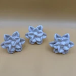 LOT/3 White Ceramic Hobby Lobby Flower Drawer Knob Pulls. Fixed Price $12.60.
