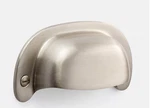Rejuvenation Hardware - Brushed Nickel Massey Bin Pull (3.25" Centers) Lot Of 4. Fixed Price $50.00.