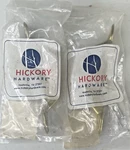 Lot 2 Hickory Hardware P749-OAK 5" Length 3" Ctc Brass Cabinet Handle Pull. Fixed Price $15.99.