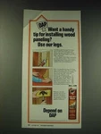 1987 Dap Weld Adhesive - Want Handy Tip Installing Wood Paneling. Fixed Price $19.99.