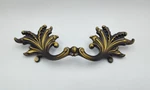 Vintage Amerock Provincial Drawer Pull. Antigue English 3" Centers. Made Usa. Fixed Price $7.99.