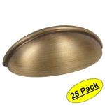*25 Pack* Cosmas Cabinet Hardware Brushed Antique Brass Cup Handle Pull #783BAB. Fixed Price $66.25.