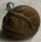 (1) Vintage Keeler Brass Bronze Drawer Pull Cabinet Dresser Desk Round Leaf. Fixed Price $10.00.